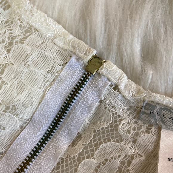 RARE Bela Criacao Women's NICOLA TEE Over Sized Lace Tee Shirt Size XL - Picture 7 of 17